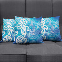 Hammerhead Shark Tattoo New Zealand Pillow Cover Maori Galaxy Mangopare Pattern LT14 - Polynesian Pride