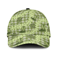 Lime Palaka Hawaii Cowboy Classic Cap Puakenikeni Lei Paniolo Papale Seamless Vibes - Polynesian Pride