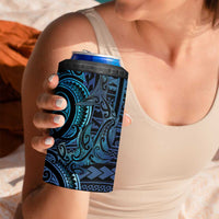New Zealand Hammerhead Shark 4 in 1 Can Cooler Tumbler Maori Haehae Mangopare Galaxy - Polynesian Pride