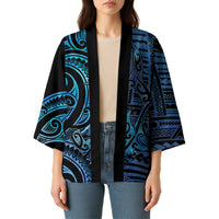 New Zealand Hammerhead Shark Kimono Maori Haehae Mangopare Galaxy - Polynesian Pride