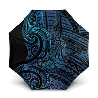 New Zealand Hammerhead Shark Umbrella Maori Haehae Mangopare Galaxy - Polynesian Pride