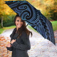 New Zealand Hammerhead Shark Umbrella Maori Haehae Mangopare Galaxy - Polynesian Pride