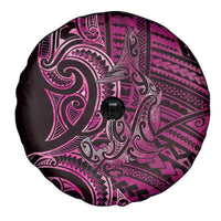 New Zealand Hammerhead Shark Spare Tire Cover Maori Haehae Mangopare Pink - Polynesian Pride