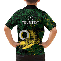 Personalised Solomon Islands Western Province Day Family Matching Puletasi Dress and Hawaiian Shirt Sea Turtle Mix Polynesian Hibiscus Pattern LT14 - Polynesian Pride