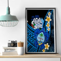 Hafa Adai Guam Canvas Wall Art Guahan Sea Turtle Tropical Style LT14 - Polynesian Pride