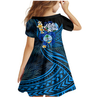 Hafa Adai Guam Family Matching Mermaid Dress and Hawaiian Shirt Guahan Sea Turtle Tropical Style LT14 - Polynesian Pride