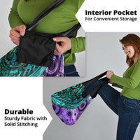 New Zealand Paua Shell With Australia Opal Unique Combine Grocery Bag