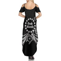 Kia Orana Cook Islands Family Matching Summer Maxi Dress and Hawaiian Shirt 2025 Pasifika Polynesian Turtle Black Color