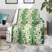 Ia Orana Tahiti Tiare Maori Seamless Style Blanket