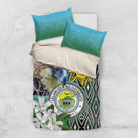 Cotabato Philippines Province Bedding Set Filipino Eagle Sampaguita Tinalak Pattern