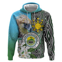 Cotabato Philippines Province Hoodie Filipino Eagle Sampaguita Tinalak Pattern