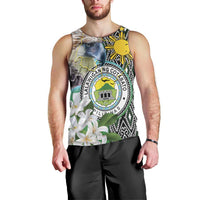 Cotabato Philippines Province Men Tank Top Filipino Eagle Sampaguita Tinalak Pattern