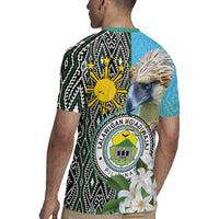 Cotabato Philippines Province Rugby Jersey Filipino Eagle Sampaguita Tinalak Pattern