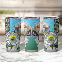 Cotabato Philippines Province Tumbler Cup Filipino Eagle Sampaguita Tinalak Pattern