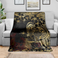 Frangipani Festival Rabaul Blanket PNG Tribal Baining Mask Tattoo - Polynesian Pride