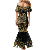 Frangipani Festival Rabaul Mermaid Dress PNG Tribal Baining Mask Tattoo LT14 - Polynesian Pride