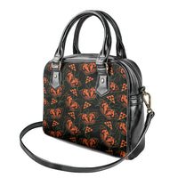 Kamehameha Butterfly Mamaki Hawaii Shoulder Handbag Pulelehua Hawaiian Kakau Seamless Style