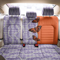 Kamehameha Butterfly Palaka Hawaii Back Car Seat Cover Pulelehua Honohono Pikake Lei