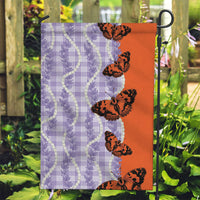 Kamehameha Butterfly Palaka Hawaii Garden Flag Pulelehua Honohono Pikake Lei