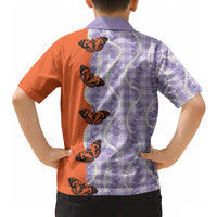 Kamehameha Butterfly Palaka Hawaii Hawaiian Shirt Pulelehua Honohono Pikake Lei