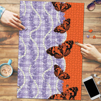 Kamehameha Butterfly Palaka Hawaii Puzzle Pulelehua Honohono Pikake Lei