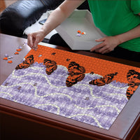 Kamehameha Butterfly Palaka Hawaii Puzzle Pulelehua Honohono Pikake Lei