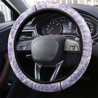 Kamehameha Butterfly Palaka Hawaii Steering Wheel Cover Pulelehua Honohono Pikake Lei