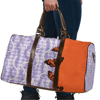 Kamehameha Butterfly Palaka Hawaii Travel Bag Pulelehua Honohono Pikake Lei
