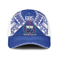 Samoa 685 Baseball Net Cap Samoan Pride Coat Of Arms - Polynesian Pride