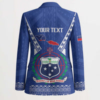 Personalised Samoa 685 Blazer Samoan Pride Coat Of Arms - Polynesian Pride