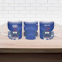 Personalised Samoa 685 Ceramic Mug Samoan Pride Coat Of Arms - Polynesian Pride