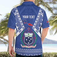 Personalised Samoa 685 Hawaiian Shirt Samoan Pride Coat Of Arms - Polynesian Pride