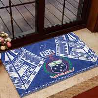 Samoa 685 Rubber Doormat Samoan Pride Coat Of Arms - Polynesian Pride