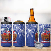 Toa Samoa Rugby 4 in 1 Can Cooler Tumbler 685 Pride Tanoa Ula Fala - Polynesian Pride
