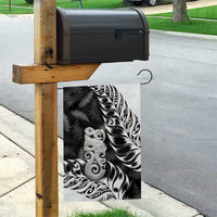 Aotearoa Manaia NZ Maori Silver Fern Garden Flag