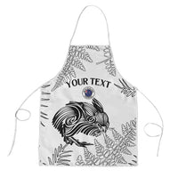 Custom New Zealand Kiwi Football Apron Aotearoa Silver Fern - Polynesian Pride