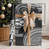 Hawaii Ku God Wrapping Paper Kakau Mix Polynesian Tattoo - Polynesian Pride