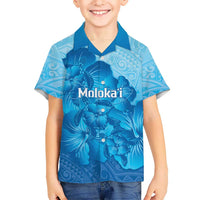 Aloha Hawaii Molokai Island Hawaiian Shirt Hibiscus Tribal Honu Hawaiian Tattoo