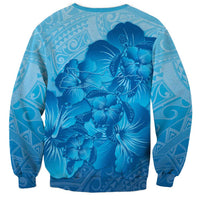 Aloha Hawaii Molokai Island Sweatshirt Hibiscus Tribal Honu Hawaiian Tattoo