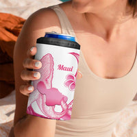 Aloha Hawaii Maui 4 in 1 Can Cooler Tumbler Valley Isle Humpback Whale White