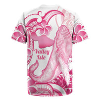 Aloha Hawaii Maui Rugby Jersey Valley Isle Humpback Whale White