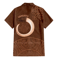 Vanuatu Indipendens Dei Family Matching Mermaid Dress and Hawaiian Shirt Yumi Sand Drawing Turtle Mix Lapita LT14 - Polynesian Pride