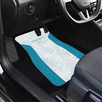 Custom New Zealand Silver Fern Football Car Mats Come On All White