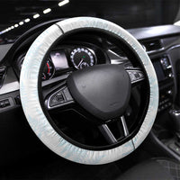New Zealand Silver Fern Football Steering Wheel Cover Come On All White