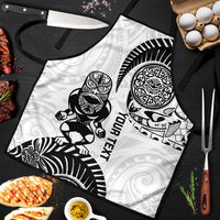 Custom Aotearoa Football Apron NZ Maori Tiki Go Champions - Polynesian Pride