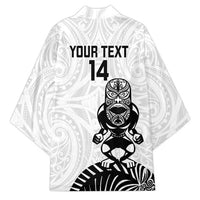 Custom Aotearoa Football Kimono NZ Maori Tiki Go Champions - Polynesian Pride