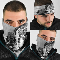 Custom Aotearoa Football Neck Gaiter NZ Maori Tiki Go Champions - Polynesian Pride