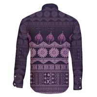 Bula Fiji Iri ni Meke Family Matching Off Shoulder Short Dress and Hawaiian Shirt Lokaloka Fijian Masi - Polynesian Pride