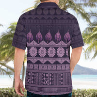 Bula Fiji Iri ni Meke Hawaiian Shirt Lokaloka Fijian Masi - Polynesian Pride