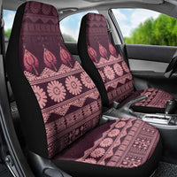 Bula Fiji Iri ni Meke Car Seat Cover Piqi Fijian Masi - Polynesian Pride